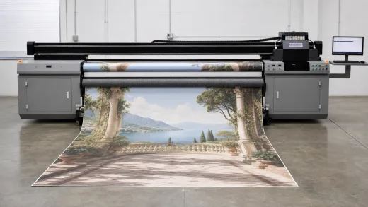 SIGNRACER 3200 RTR tlačí široké nástenné maľby